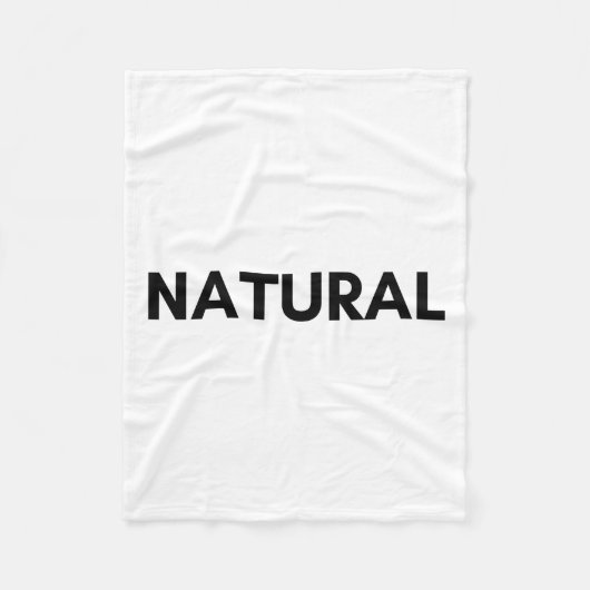 Couverture Polaire naturel (Devant)