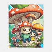 Couverture Polaire "Nature's Playful Side" (Devant)