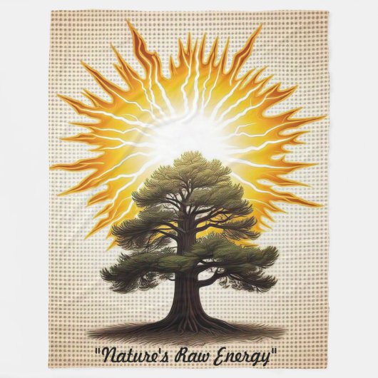 Couverture Polaire "Nature's Wrath" (Devant)