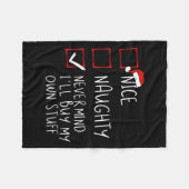 Couverture Polaire Naughty Never Mind (Devant (Horizontal))