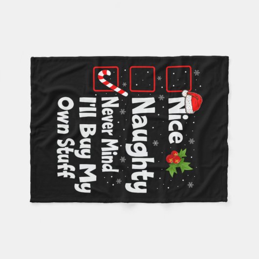 Couverture Polaire Naughty Never Mind (Devant (Horizontal))