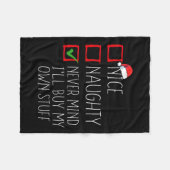 Couverture Polaire Naughty Never Mind (Devant (Horizontal))