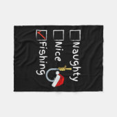 Couverture Polaire Naughty Nice Fishing (Devant (Horizontal))