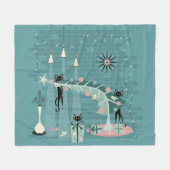 Couverture Polaire Naughty Noël (Devant (Horizontal))