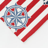 Couverture Polaire Nautical design (Coin)