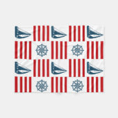 Couverture Polaire Nautical design (Devant (Horizontal))