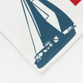 Couverture Polaire Nautical design (Coin)