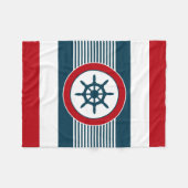 Couverture Polaire Nautical design (Devant (Horizontal))