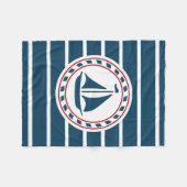 Couverture Polaire Nautical design (Devant (Horizontal))