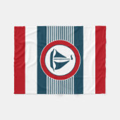 Couverture Polaire Nautical design (Devant (Horizontal))