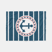 Couverture Polaire Nautical design (Devant (Horizontal))