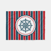 Couverture Polaire Nautical design (Devant (Horizontal))