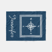 Couverture Polaire Nautical design (Devant (Horizontal))