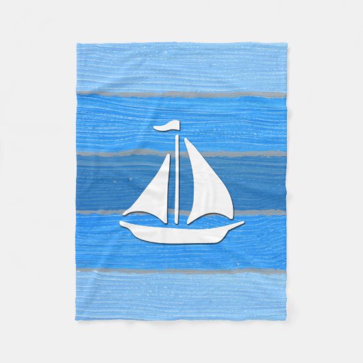 Couverture Polaire Nautical themed design (Devant)