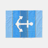 Couverture Polaire Nautical themed design (Devant (Horizontal))
