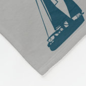 Couverture Polaire Nautical themed design (Coin)