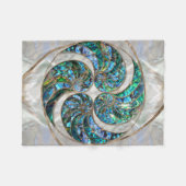 Couverture Polaire Nautilus Shell - Abalone and Pearl (Devant (Horizontal))