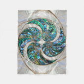 Couverture Polaire Nautilus Shell - Abalone and Pearl (Devant)
