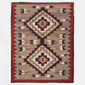 Couverture Polaire NAVAJO FEATHER PATTERN TAPESTRY 1900 reprint     (Devant)