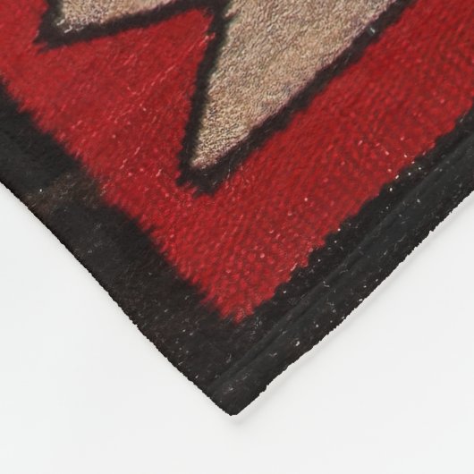 Couverture Polaire NAVAJO FEATHER PATTERN TAPESTRY 1900 reprint     (Coin)