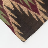 Couverture Polaire NAVAJO INDIAN 1800s HORSE SADDLE BLANKET FLEECE (Coin)
