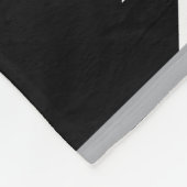 Couverture Polaire Navajo Indian Design Fleece Blanche (Coin)