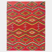 COUVERTURE POLAIRE NAVAJO SADDLE BLANKET 1910 REPRINT (Devant)