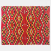COUVERTURE POLAIRE NAVAJO SADDLE BLANKET 1910 REPRINT (Devant (Horizontal))