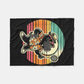 Couverture Polaire Navette Hippo Badminton (Devant (Horizontal))