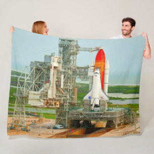 COUVERTURE POLAIRE NAVETTE SPATIALE AMÉRICAINE ATLANTIS