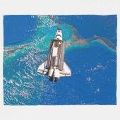 COUVERTURE POLAIRE NAVETTE SPATIALE AMÉRICAINE ATLANTIS (Devant (Horizontal))