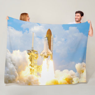 COUVERTURE POLAIRE NAVETTE SPATIALE AMÉRICAINE ATLANTIS