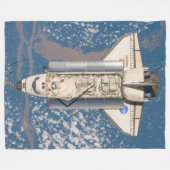 COUVERTURE POLAIRE NAVETTE SPATIALE AMÉRICAINE ATLANTIS (Devant (Horizontal))