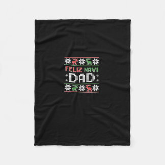 Couverture Polaire Navi Papa Navidad Funny Noël Laide Sweat Fath