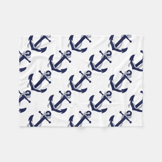 Couverture Polaire Navigation de la marine d'Ancre (Devant (Horizontal))