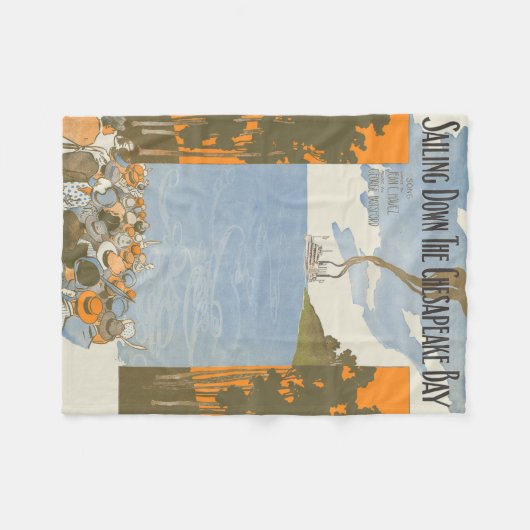 Couverture Polaire Navigation en bas de la baie de chesapeake (Devant (Horizontal))