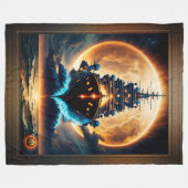 Couverture Polaire Navire Galactique Fantôme Des Mers par Xzendor7 (Devant (Horizontal))