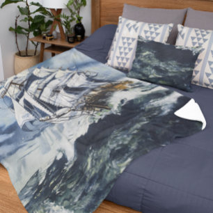 Couverture Polaire Navire nautique en mer