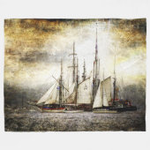 COUVERTURE POLAIRE NAVIRES DE DÉTAILS SUR PARCHEMENT (SIMULÉ) (Devant (Horizontal))
