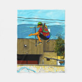 Couverture Polaire Né à Scoot - Stunt Scooter Trick (Devant)