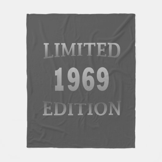 Couverture Polaire né en 1969 anniversaire vintage (Devant)