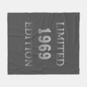 Couverture Polaire né en 1969 anniversaire vintage (Devant (Horizontal))