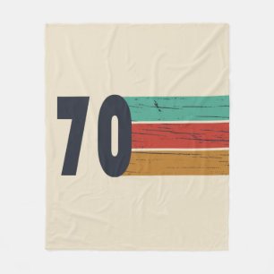 Couverture Polaire Né en 1970 cadeau d'anniversaire vintage