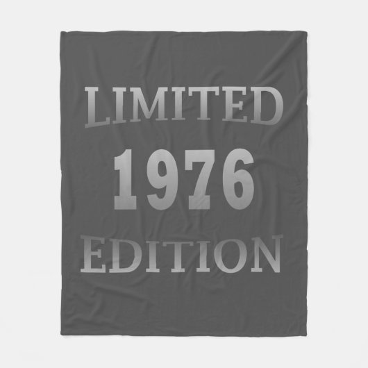 Couverture Polaire né en 1976 anniversaire édition limitée (Devant)