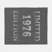 Couverture Polaire né en 1976 anniversaire édition limitée (Devant (Horizontal))