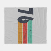 Couverture Polaire Né en 1976 cadeau d'anniversaire vintage (Devant (Horizontal))