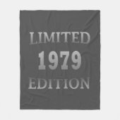 Couverture Polaire né en 1979 anniversaire en édition limitée cadeau (Devant)