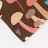 Couverture Polaire Ne jamais cesser de pousser des champignons (Coin)