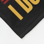 Couverture Polaire Ne me suivez pas Je fais des choses Stupides Drôle (Coin)