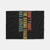 Couverture Polaire Ne paniquez pas (Devant (Horizontal))